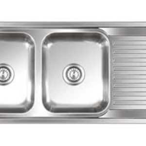 Wide use Double Basin Sink – One Small Bowl