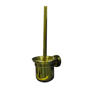 N146G M0009A – Stainless Steel Toilet Brush – Gold