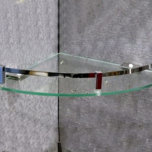 N174 - B313 Glass Corner Shelf