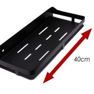 N190-30CM & N191-40CM Rectangle Shelf Black