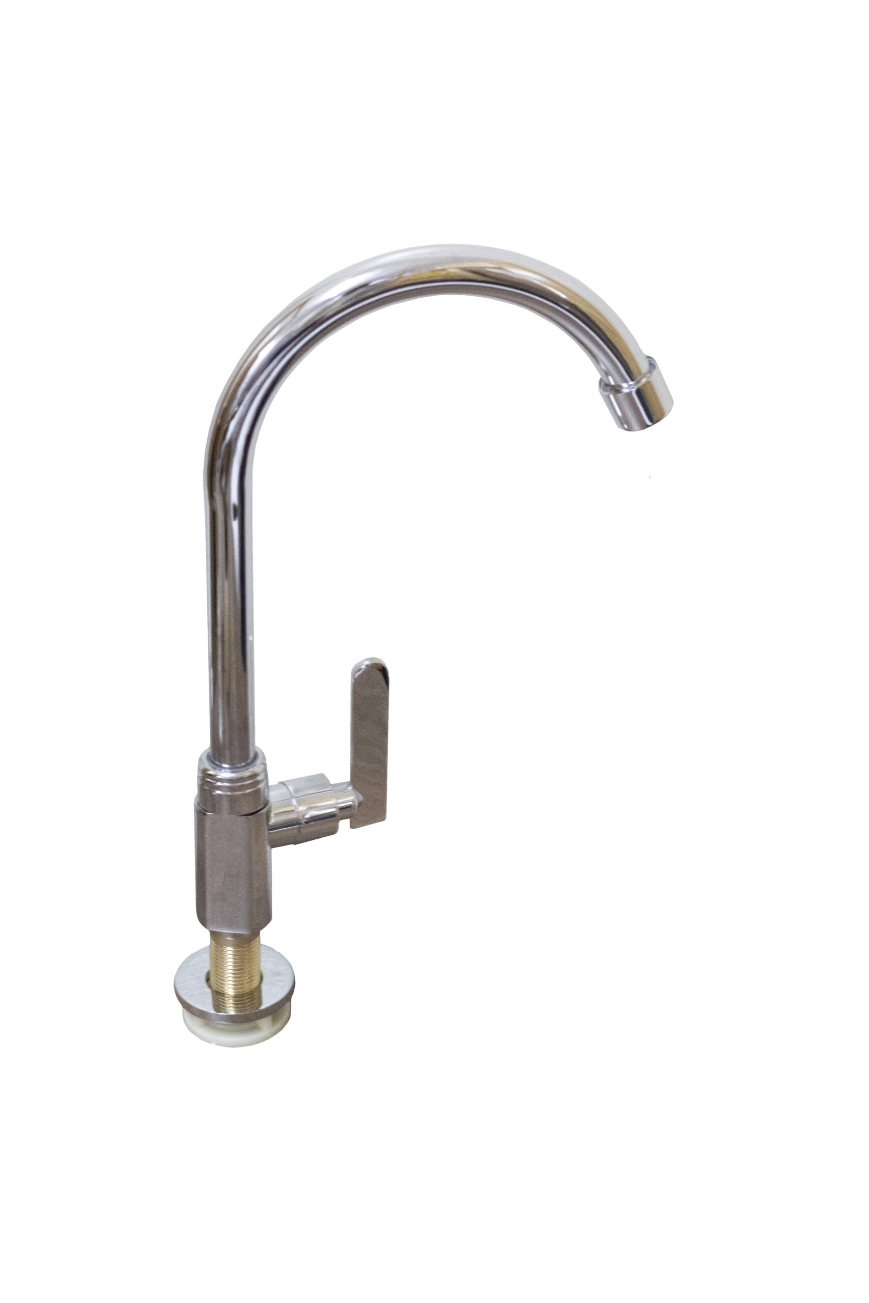 EG6020 ( Long Neck Kitchen Pillar Tap – Hexagon )