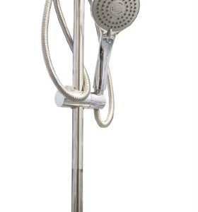 EG6037 - 12CM Shower Hand with SS 1.5M Hose and Rail with Swivel inclusive