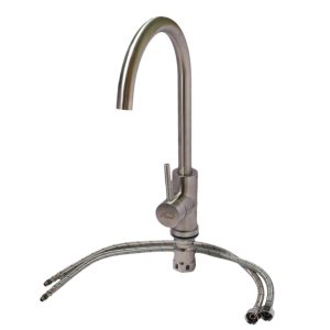 KM2011 - SS304 Long Neck Kitchen Mixer