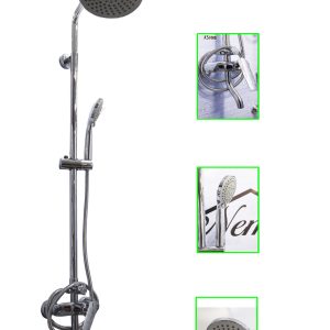 KS1003 Three Ways Brass Shower Set