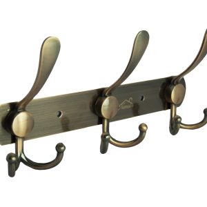 N115 ( W52) – 3 Hooks Double Sided Antique Copper