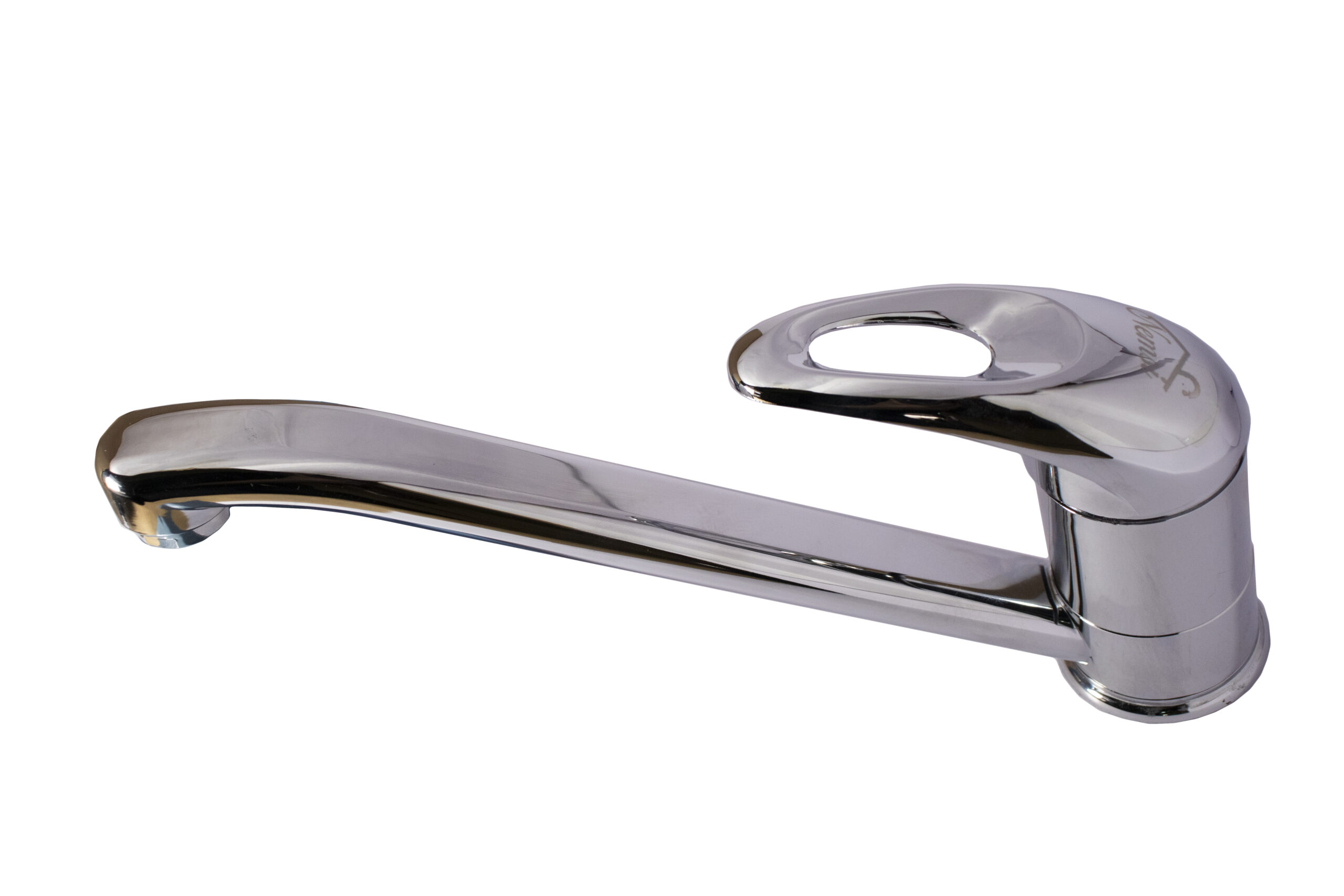 P014 ( Long Nose – Kitchen Mixer Chrome Plated ABS with the Flex )