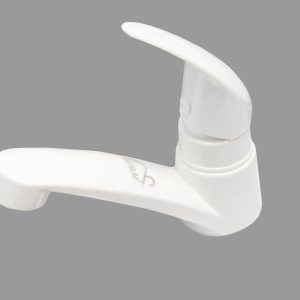 P016 - Pillar Tap – White Plastic
